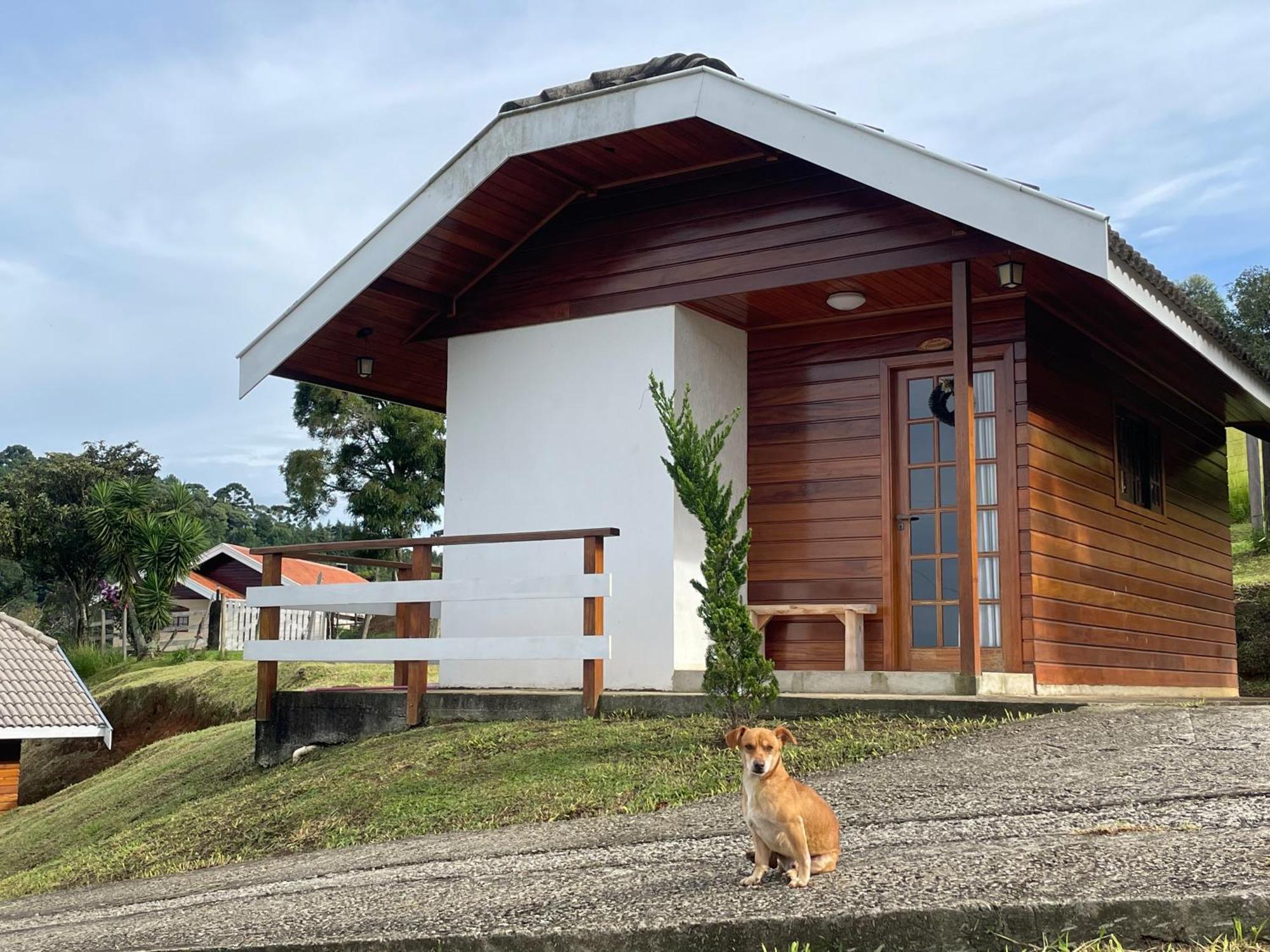 Chale Amanhecer Hotel ซานโต อังตัวนิโอ โด ปิงญัล ภายนอก รูปภาพ